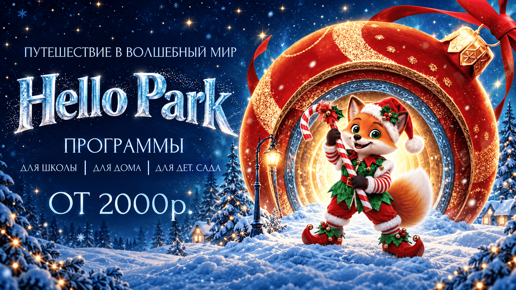 Новогодний праздник для детей
